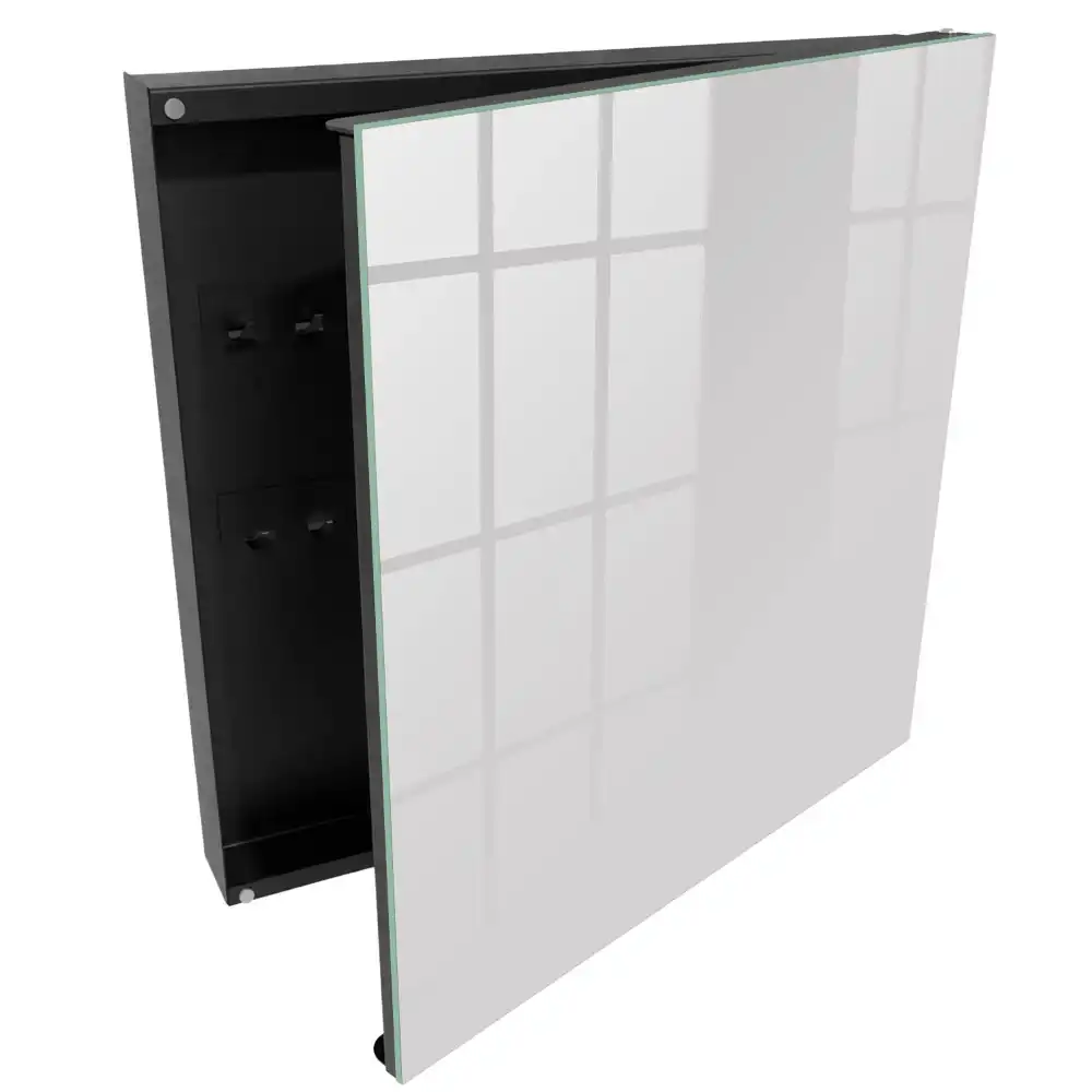 Casetă pentru chei cu fundal minimalist gri