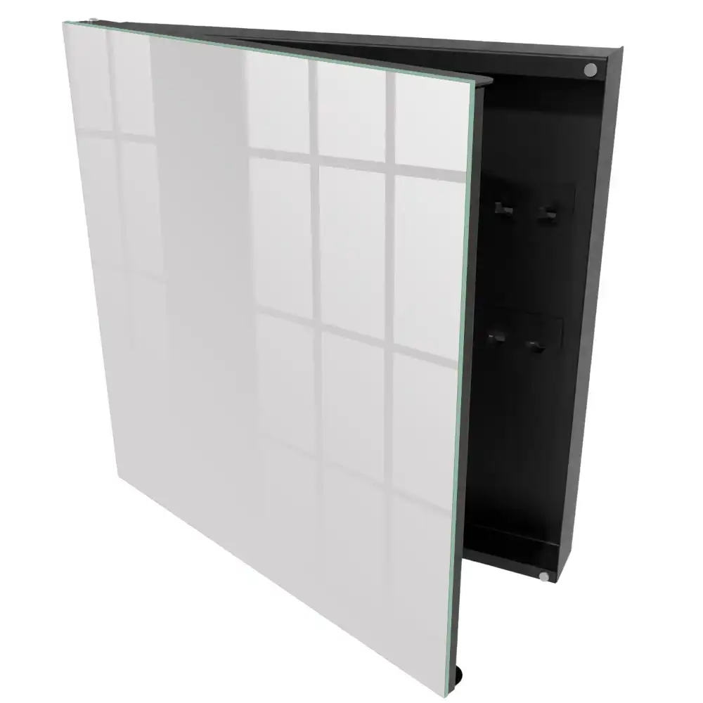 Casetă pentru chei cu fundal minimalist gri