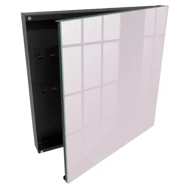 Casetă pentru chei cu design elegant și nuanță delicată de roz