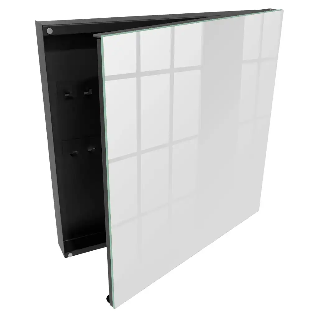 Casetă pentru chei cu design minimalist și fundal gri mat
