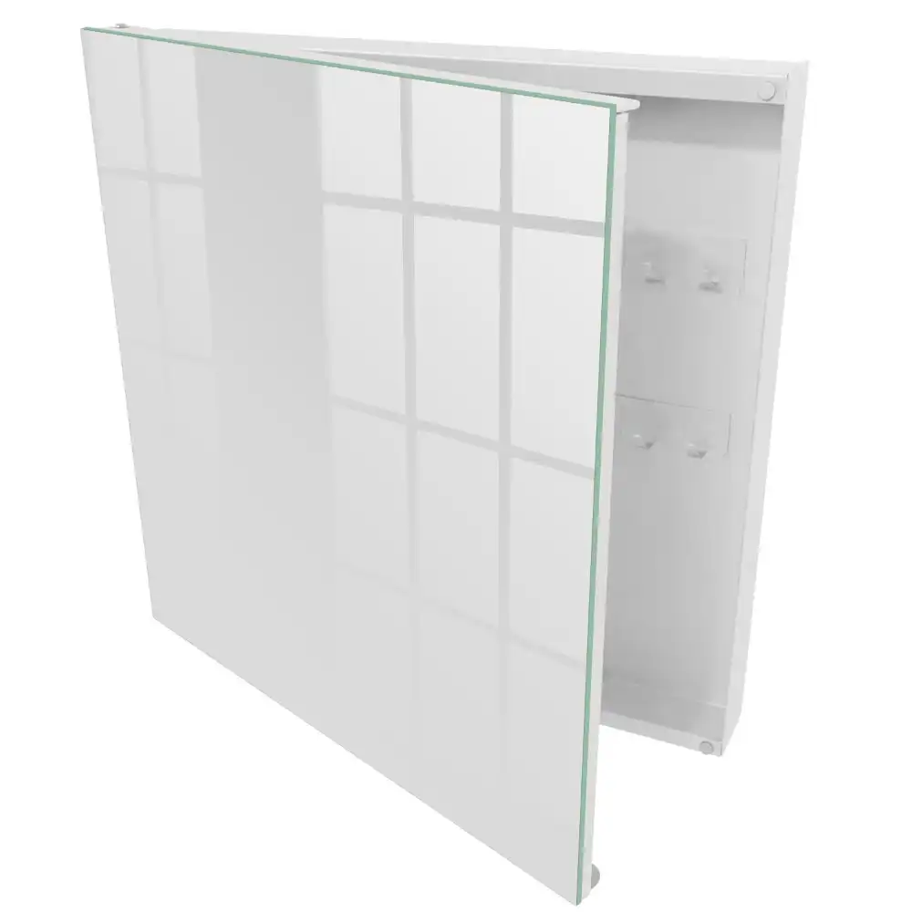 Casetă pentru chei cu design minimalist și fundal gri mat