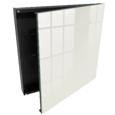Suport de perete pentru chei cu design minimalist gri