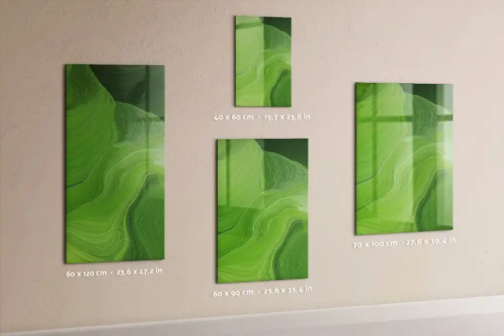 Tablă cu marker cu design abstract ondulat