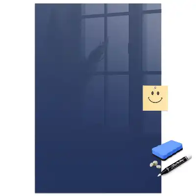Tablă magnetică pentru marker de culoare bleumarin