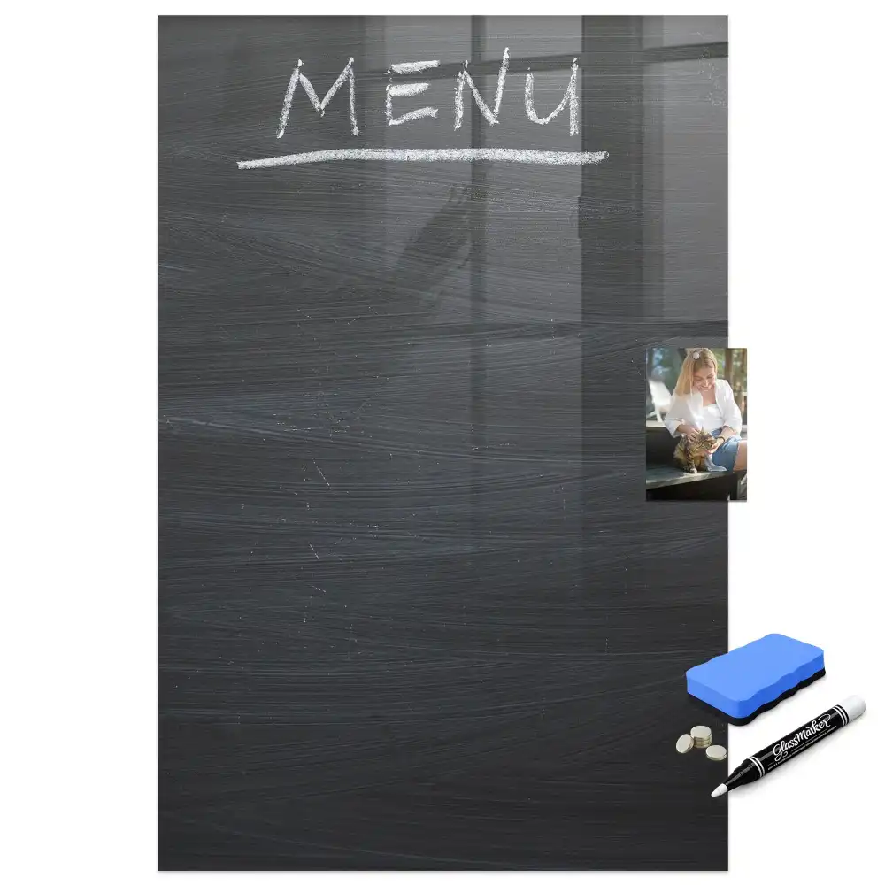 Tablă de scris pentru restaurant cu marker