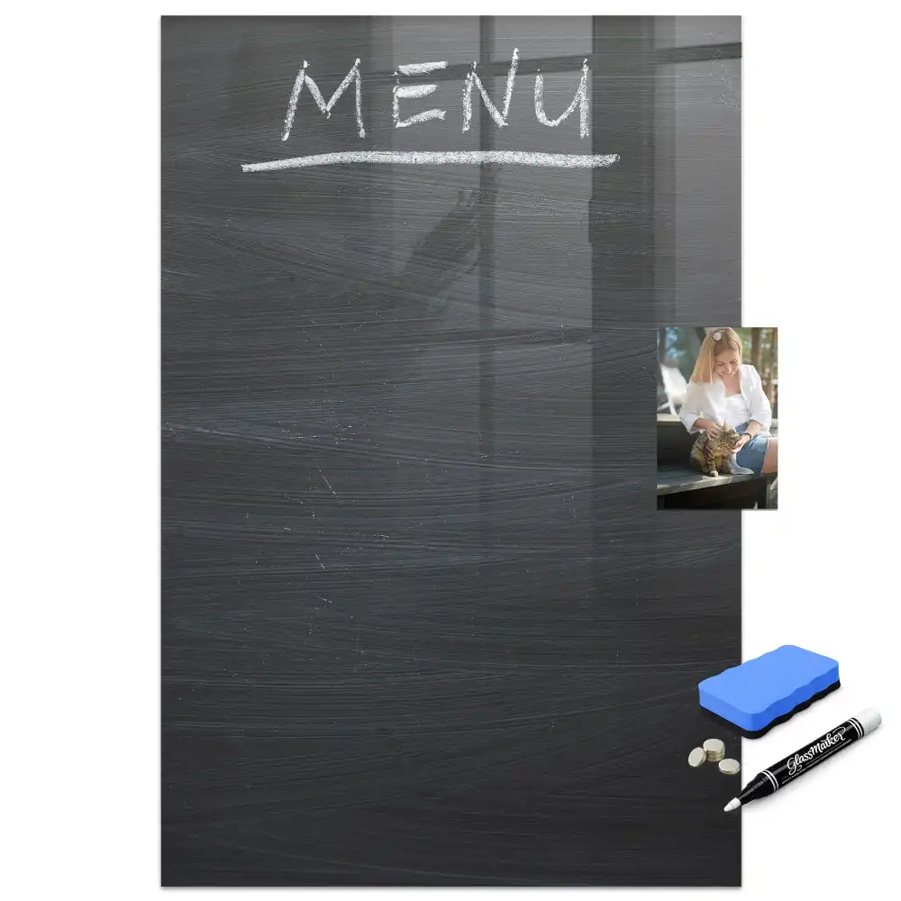 Tablă de scris pentru restaurant cu marker