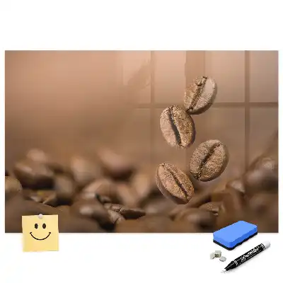 Tablă cu marker cafeină prăjită