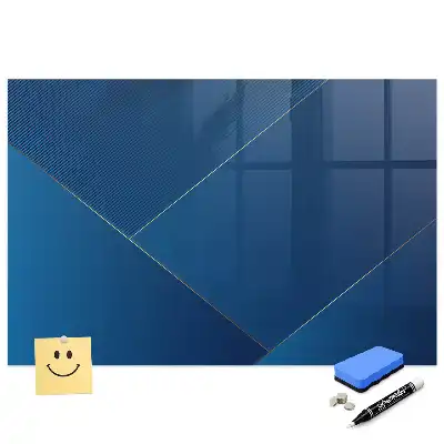 Tablă magnetică din sticlă cu motiv decorativ