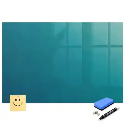 Tablă magnetică cu design grafic oceanic