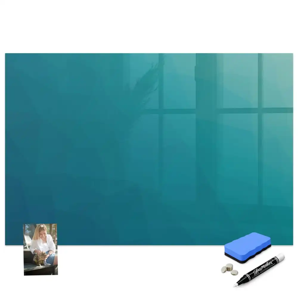 Tablă magnetică cu design grafic oceanic