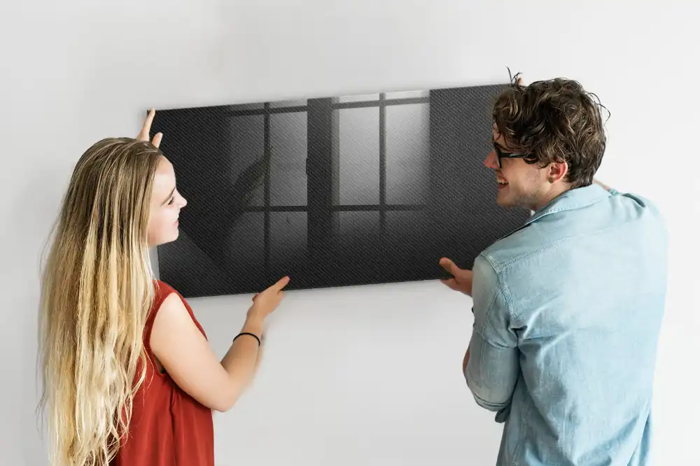Tablă magnetică cu marker design abstracție întunecată