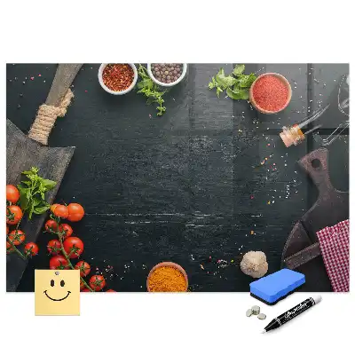 Tablă magnetică pentru ustensile de bucătărie