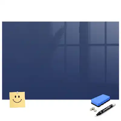 Tablă magnetică de perete bleumarin