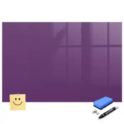 Tablă magnetică de perete mov