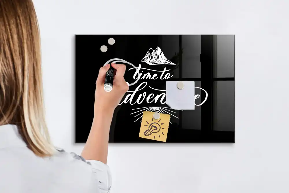 Tablă magnetică din sticlă Explorare