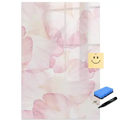 Tablă magnetică de birou cu design peisaj pictural