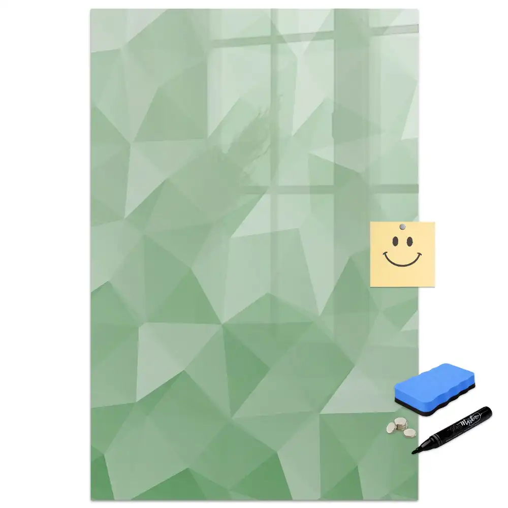 Tablă magnetică pentru desenat forme geometrice triunghiulare