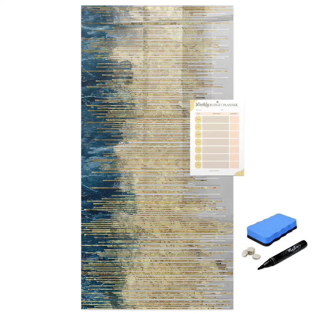 Tablă magnetică de perete cu design decorativ