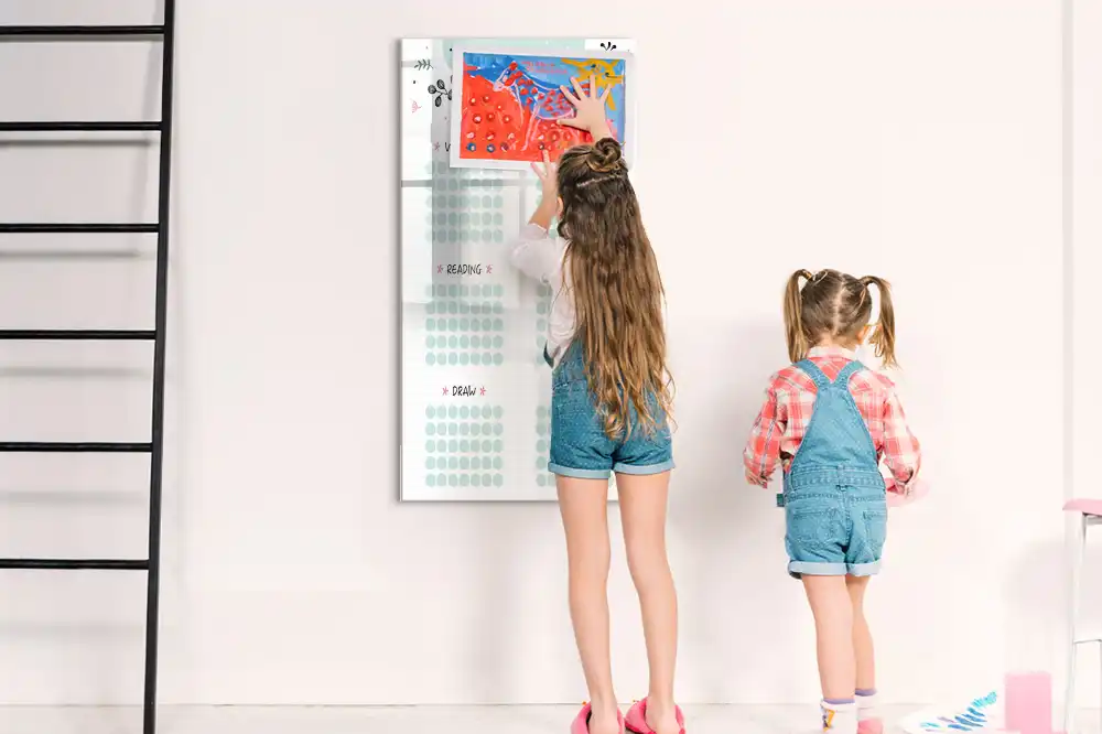 Tablă magnetică de birou pentru monitorizarea obiceiurilor