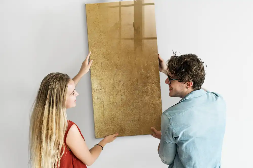 Tablă magnetică de perete cu finisaj din țesătură decorativă