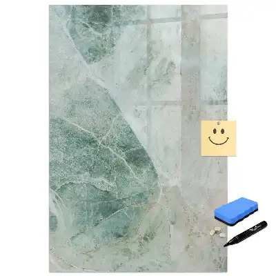 Tablă magnetică de perete cu aspect de piatră decorativă