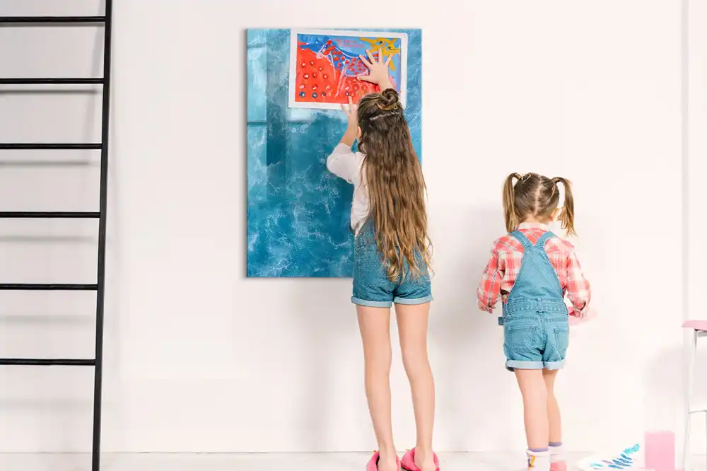 Tablă magnetică pentru birou model adâncul mării