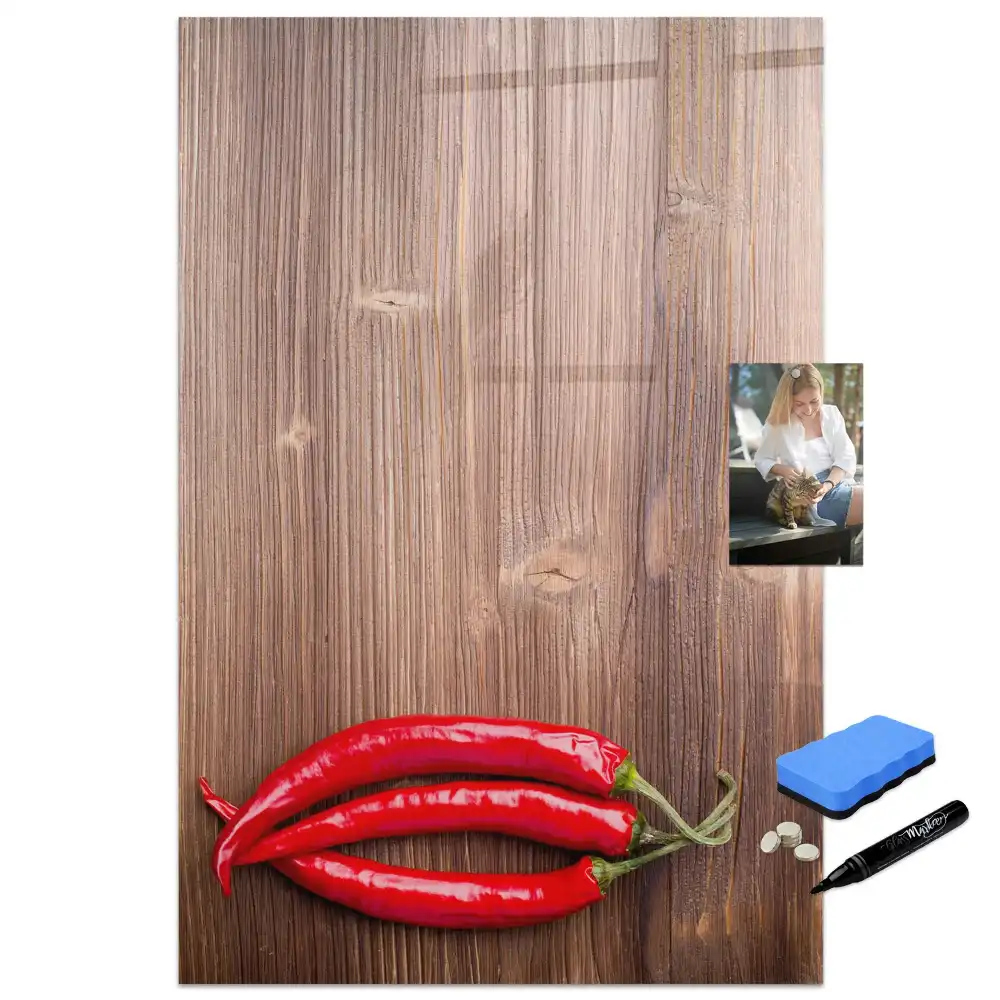 Tablă magnetică de scris sub formă de tocător