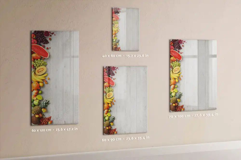 Tablă magnetică de birou cu design rustic din lemn