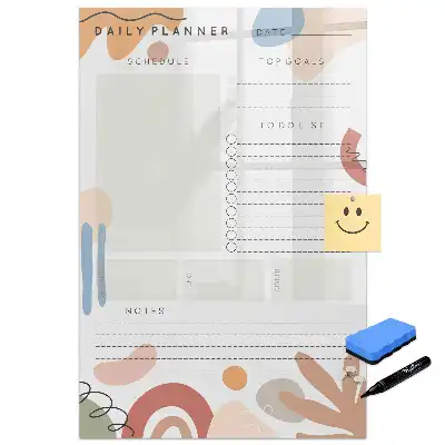 Tablă magnetică pentru organizator zilnic