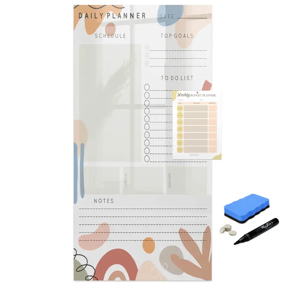 Tablă magnetică pentru organizator zilnic