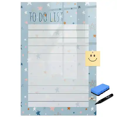 Tablă magnetică de birou pentru planificarea sarcinilor