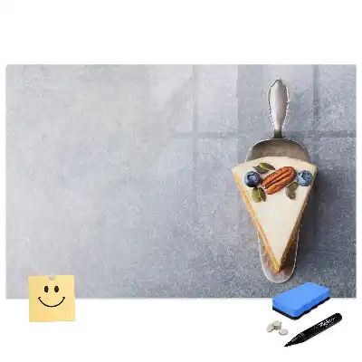 Tablă magnetică cu design prăjitură
