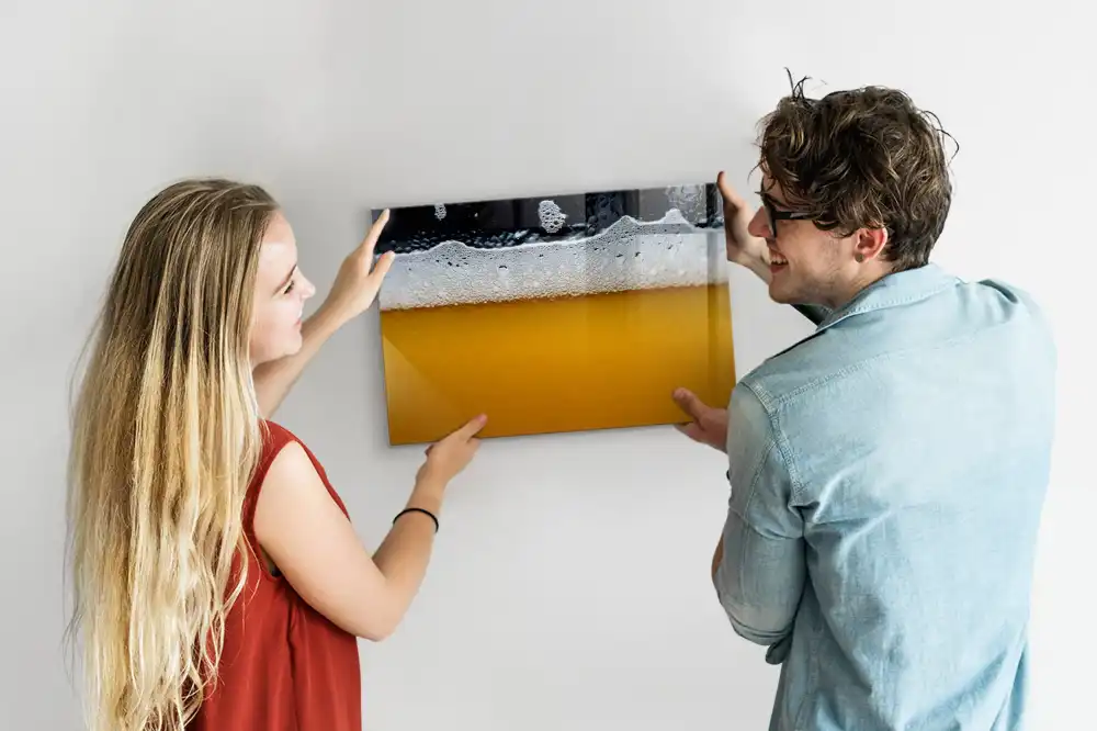 Tablă magnetică pentru planificare cu model bere înspumată