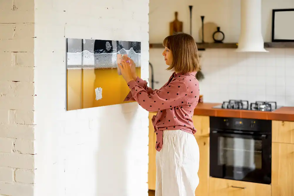 Tablă magnetică pentru planificare cu model bere înspumată