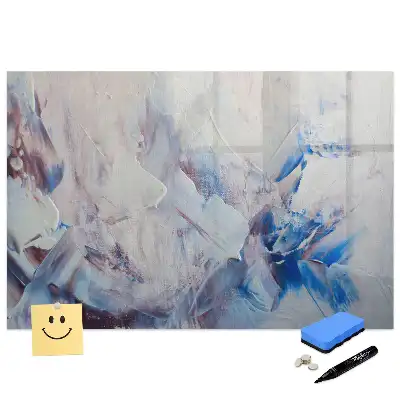 Tablă albă magnetică pentru scriere cu marker