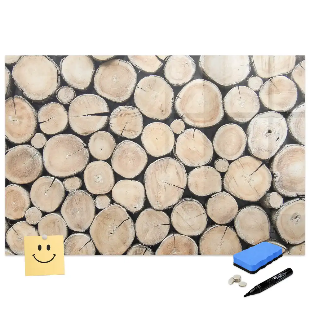 Tablă magnetică model trunchiuri de copaci tăiate