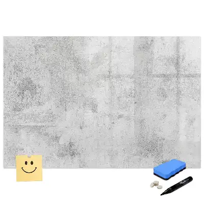 Tablă magnetică cu marker pentru perete din beton