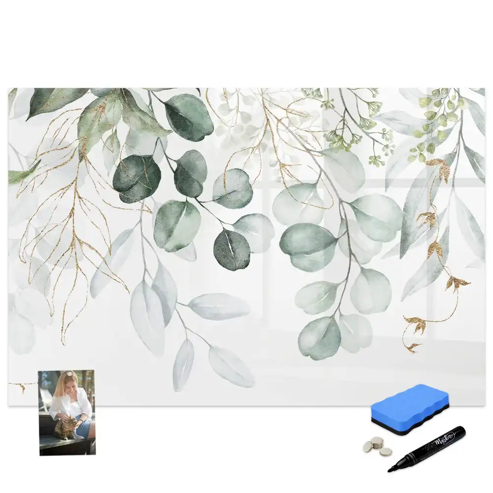 Tablă magnetică pentru magneți și ghivece suspendate cu plante