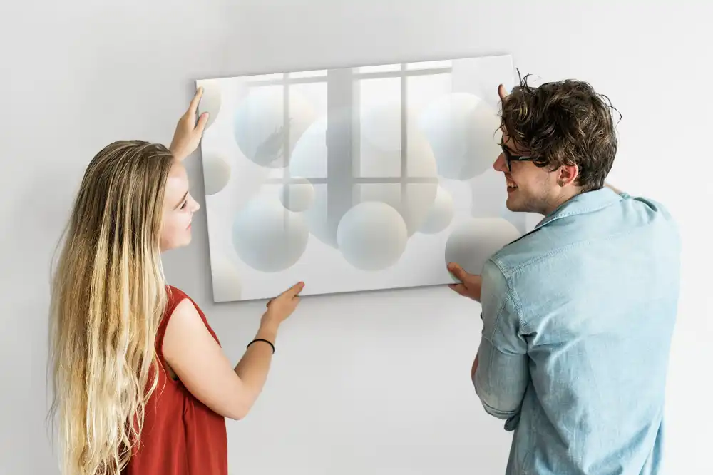 Tablă magnetică de scris pentru fotbal cu model abstract