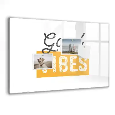 Tablă cu marker și citat inspirațional de bună dimineața