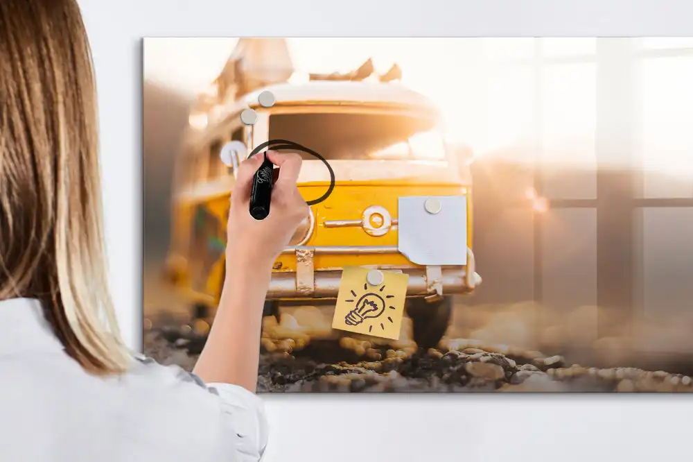 Tablă magnetică auto pentru magneți de vacanță