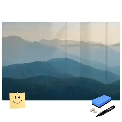 Tablă magnetică cu design abstract artistic
