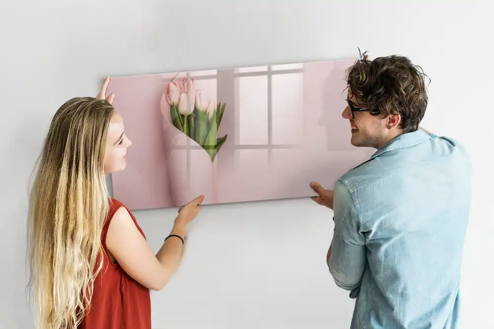 Tablă magnetică de scris în formă de buchet de flori
