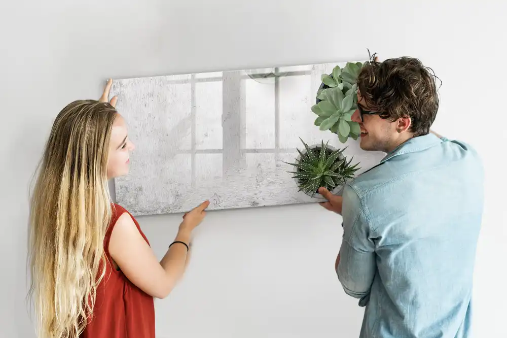 Tablă magnetică pentru magneți decorativi cu plante de cameră