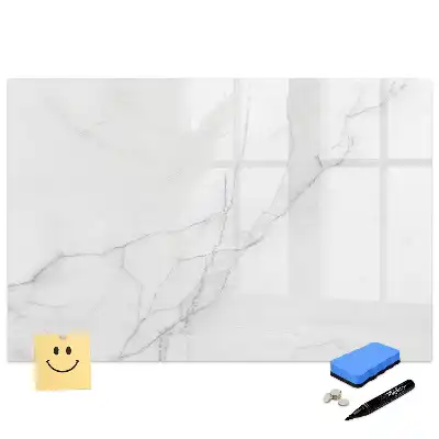 Tablă cu marker din piatră cu aspect de marmură
