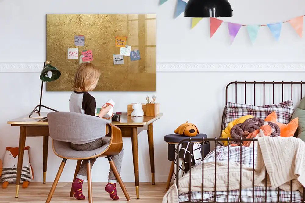 Tablă magnetică decorativă de perete pentru notițe