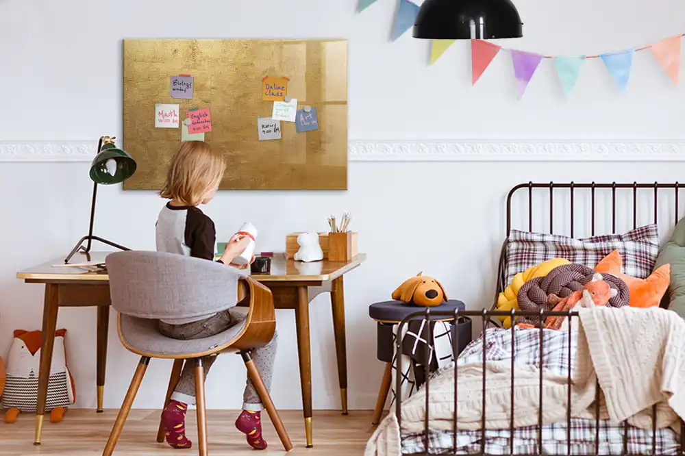 Tablă magnetică decorativă de perete pentru notițe