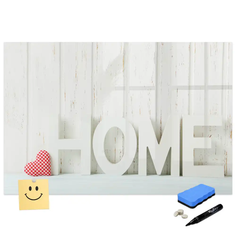 Tablă magnetică decorativă pentru mesaje familia și casa