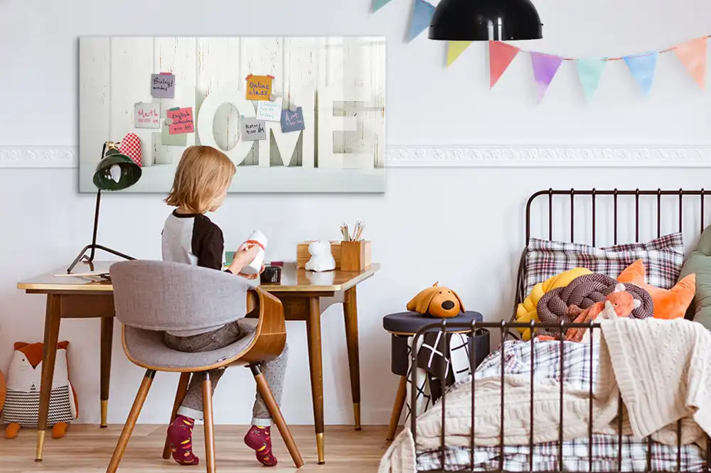 Tablă magnetică decorativă pentru mesaje familia și casa