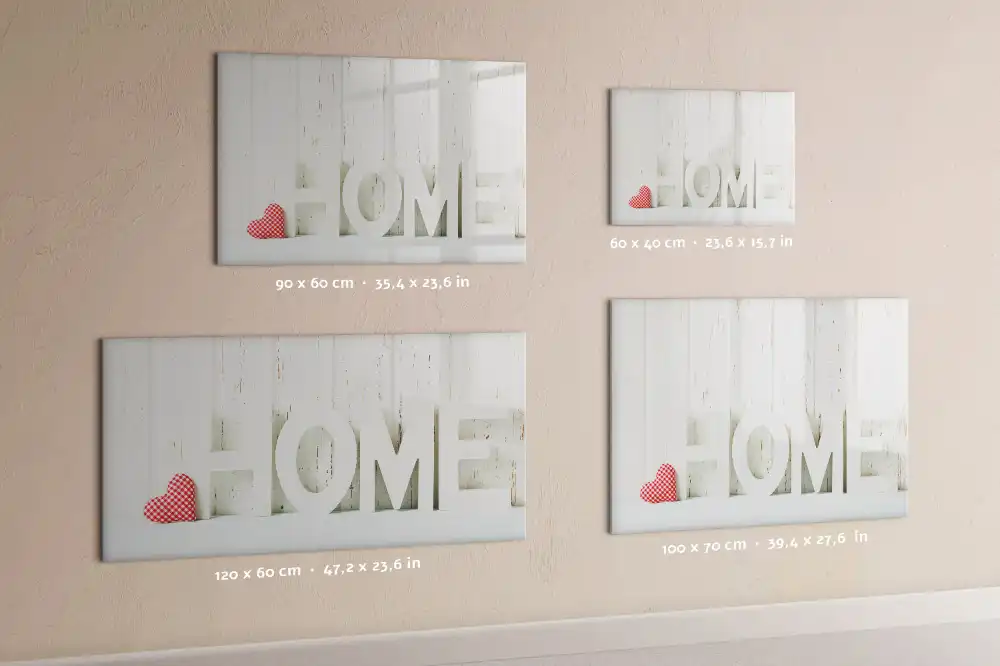 Tablă magnetică decorativă pentru mesaje familia și casa